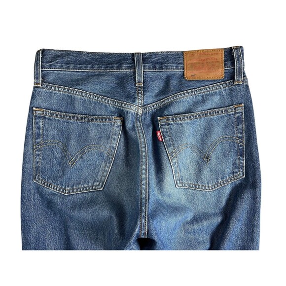 Levis Premium 501 High Rise Button-Fly Straight Jeans  Size 26  Vintage-Inspired - Picture 5 of 14
